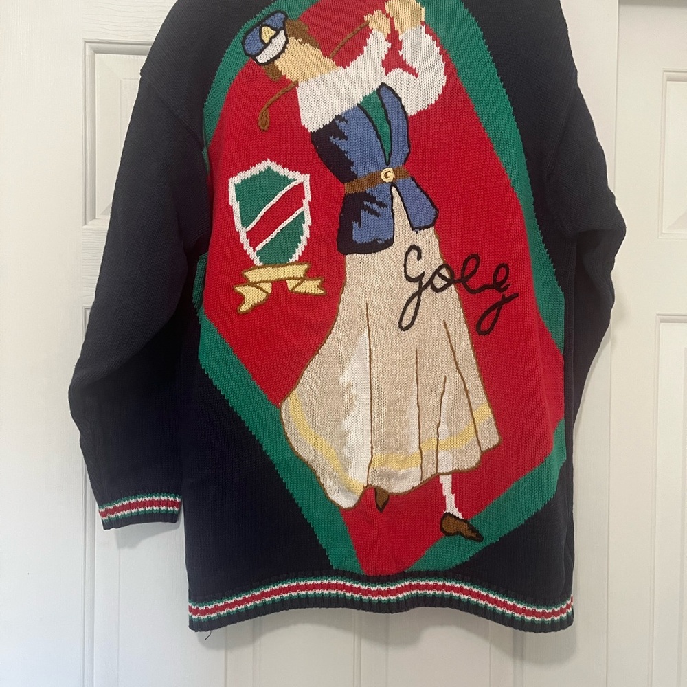 Vintage Liz Claiborne golf sweater